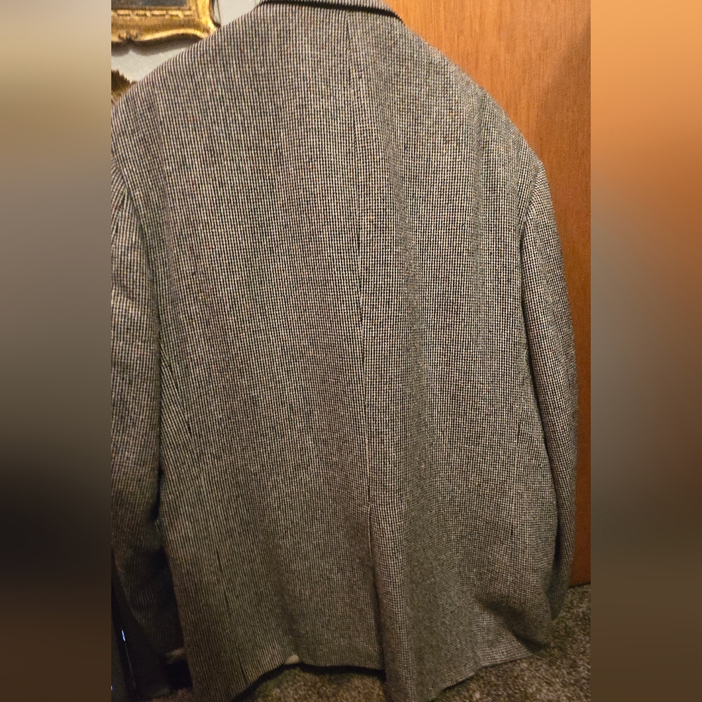 HOST PICK🎉Joseph&Feiss Vintage Tailored Harringbone Wool Mens Sportcoat Sz42L - Picture 10 of 10
